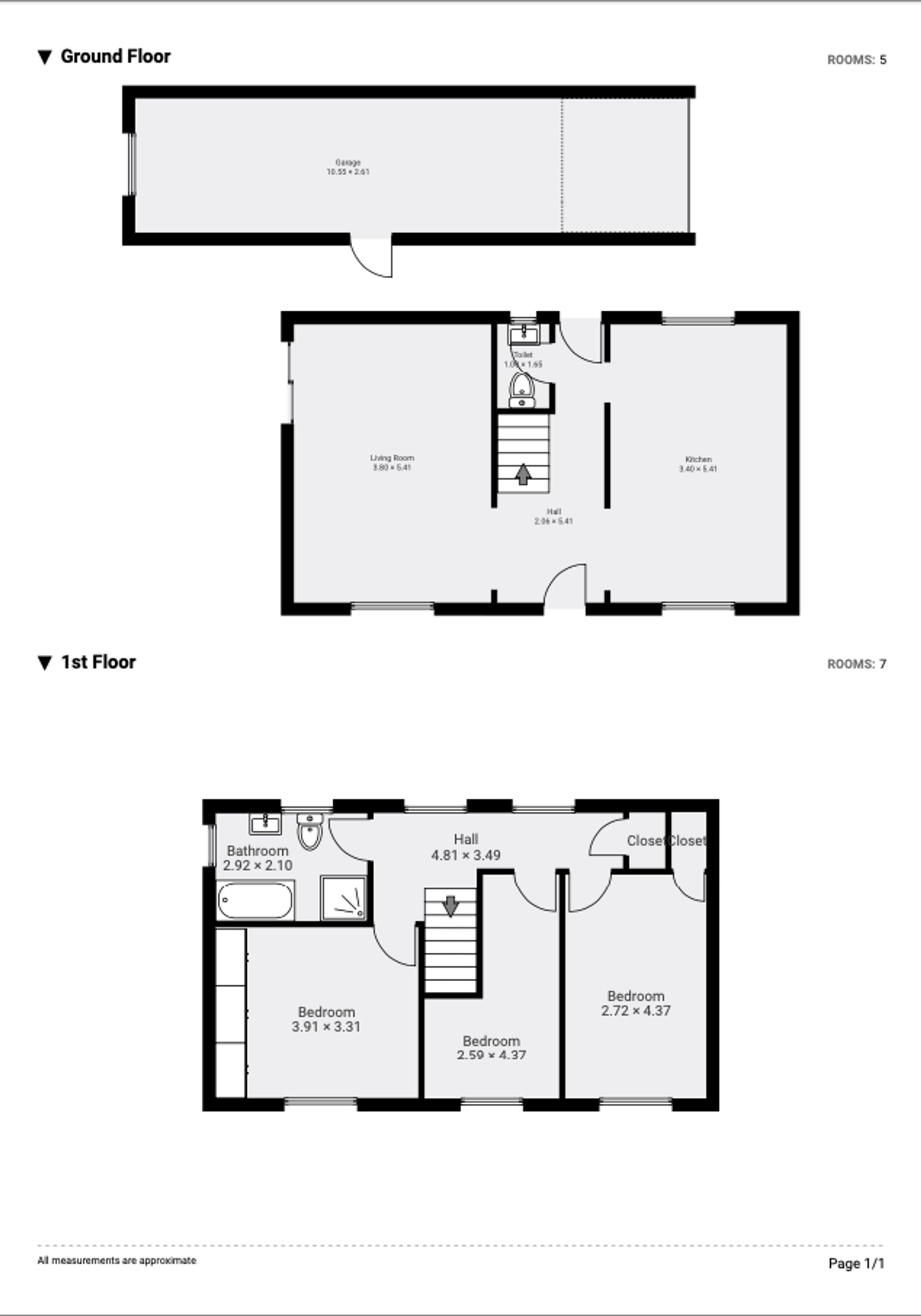 10 Lee Hill Court, Durham floorplan