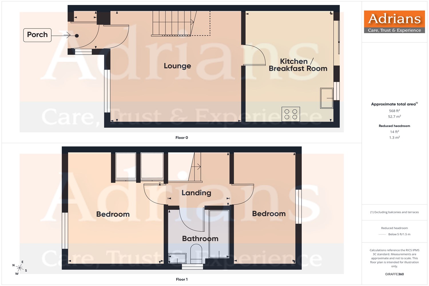 41, Ramshaw Drive, Chelmer Village, Chelmsford floorplan