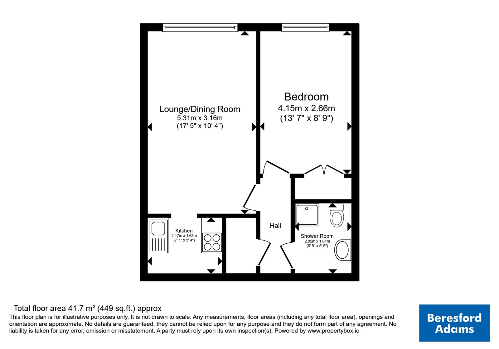 27, Homedee House, Chester floorplan