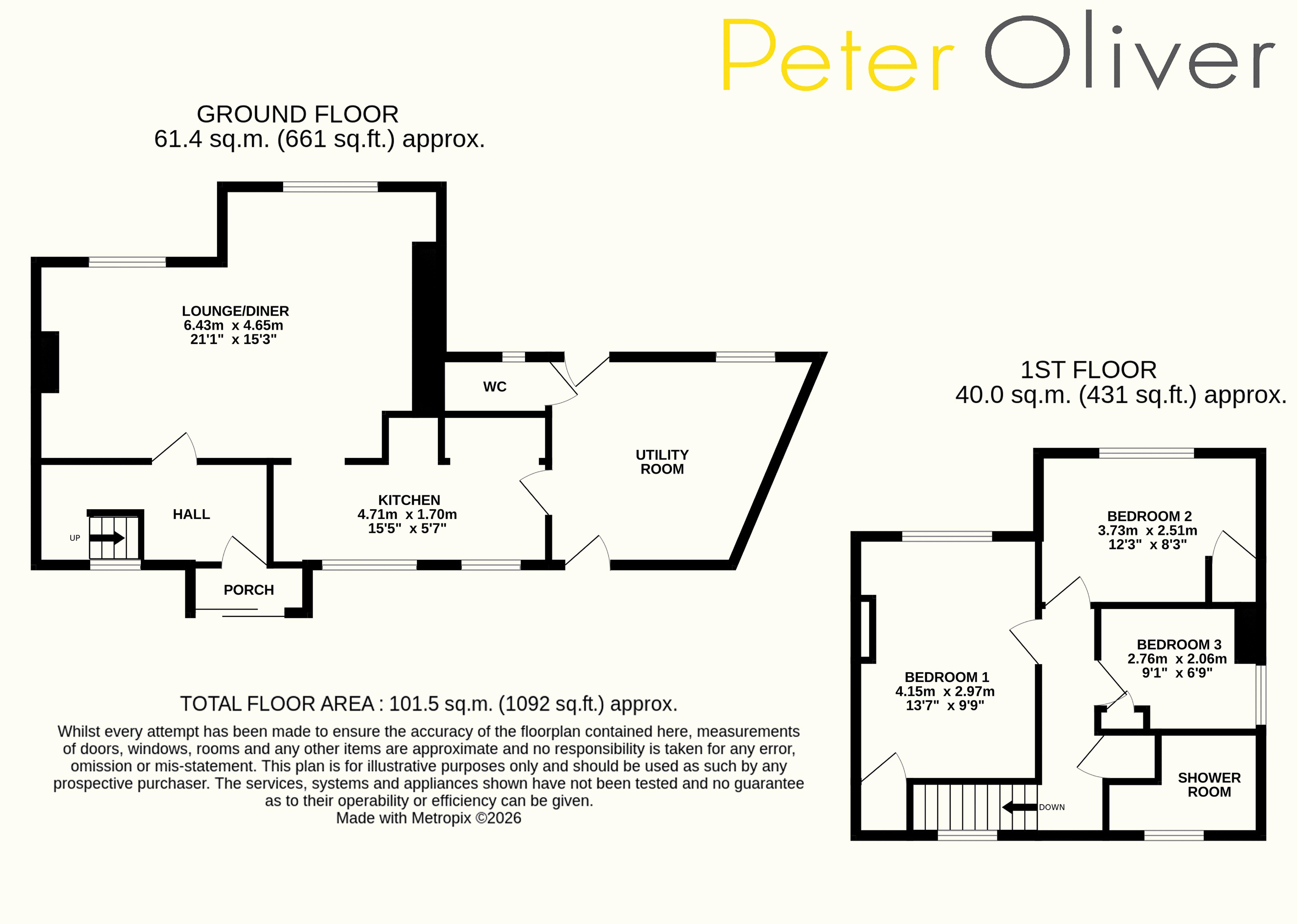 11, Rother View, Robertsbridge floorplan