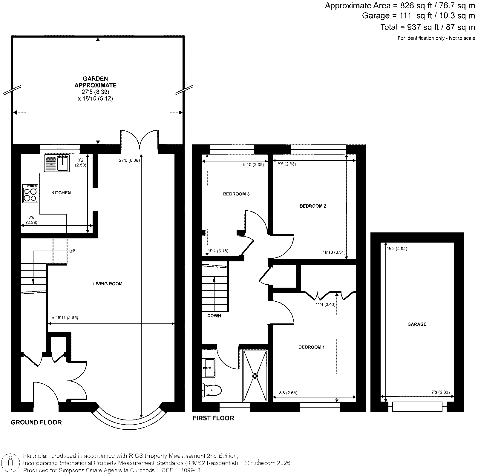 7, Fairlawns, Lower Sunbury floorplan