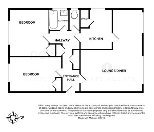 2 Bedrooms Flat for sale in Cloister Court, Brassey Road, Bexhill-On-Sea, East Sussex TN40