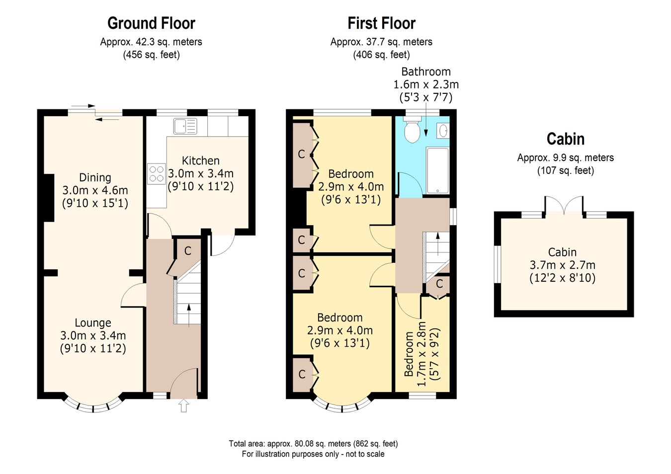 The Green, Welling floorplan