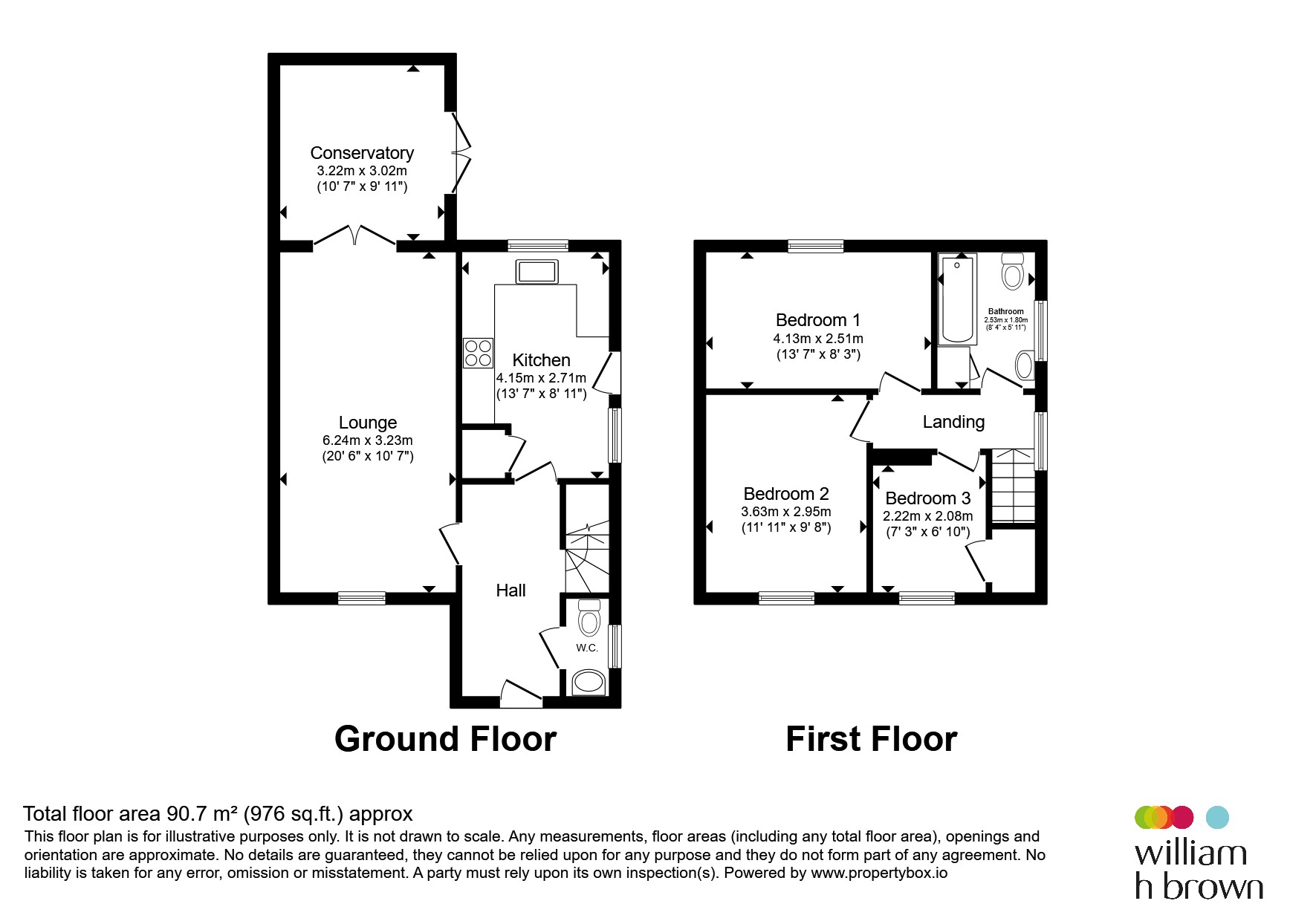 16, Waterton Close, Peterborough floorplan