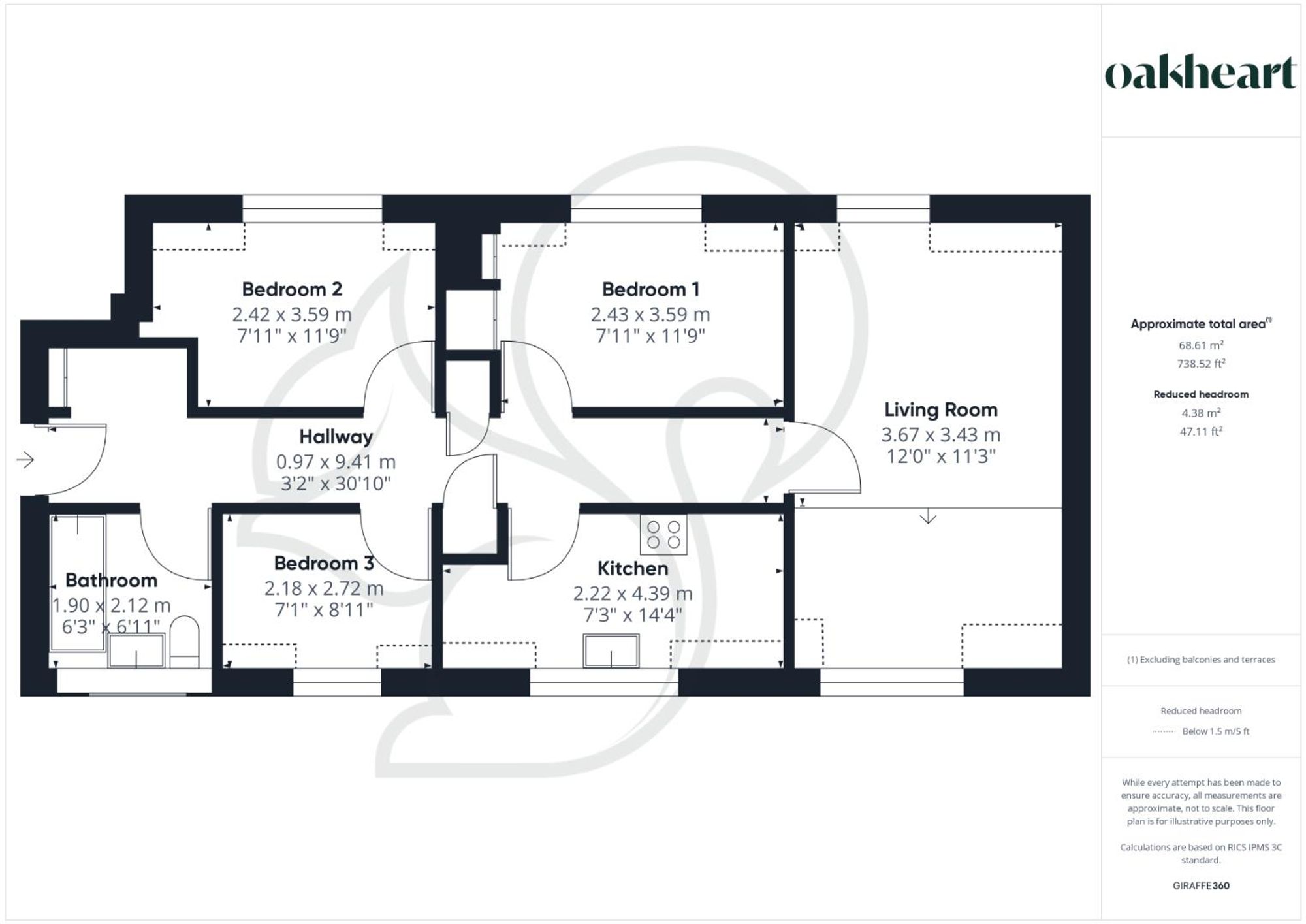 Flat 28, Charleston Court Seaview Avenue, Colchester floorplan