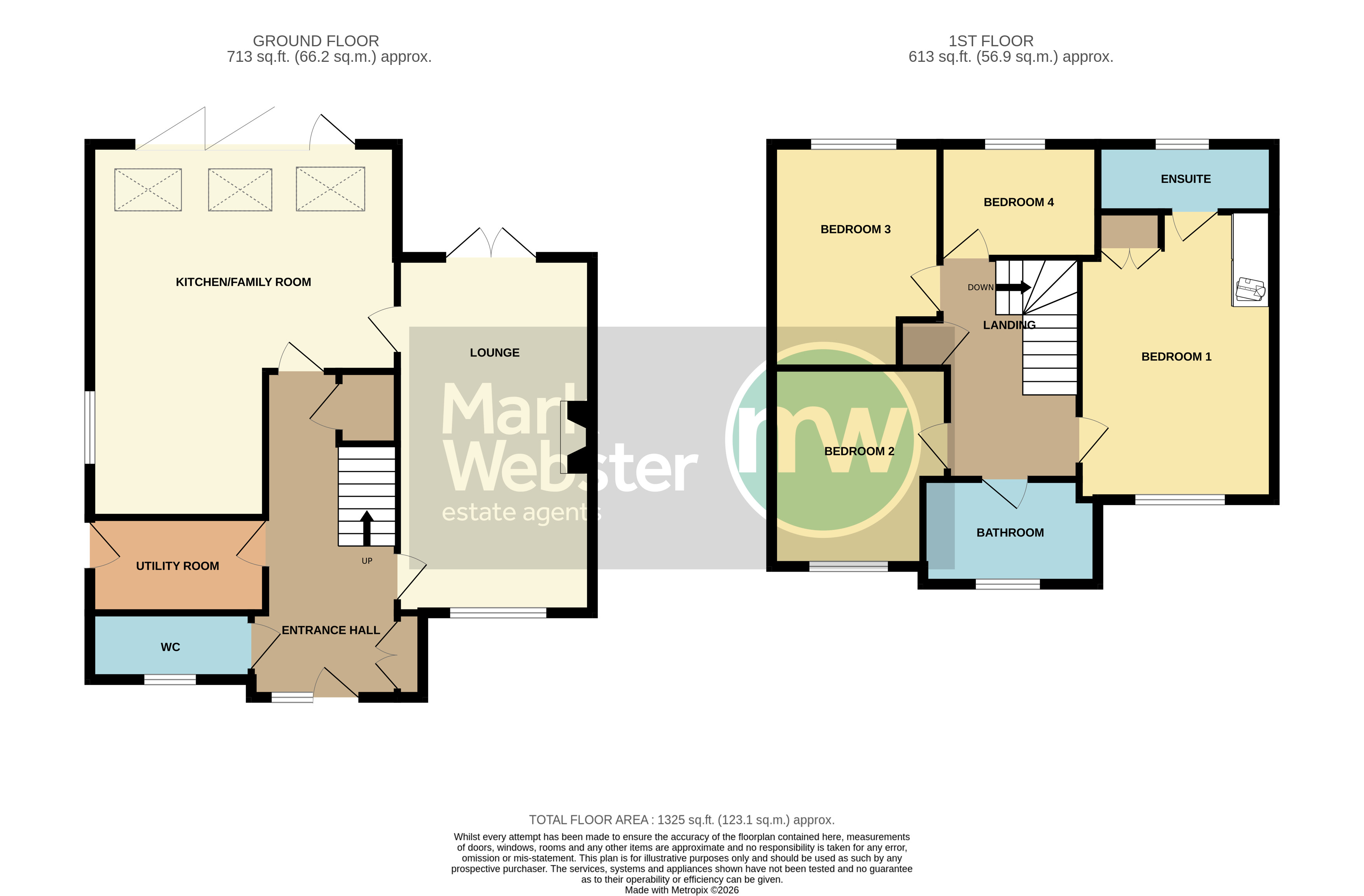 2, Wulfric Avenue, Atherstone floorplan