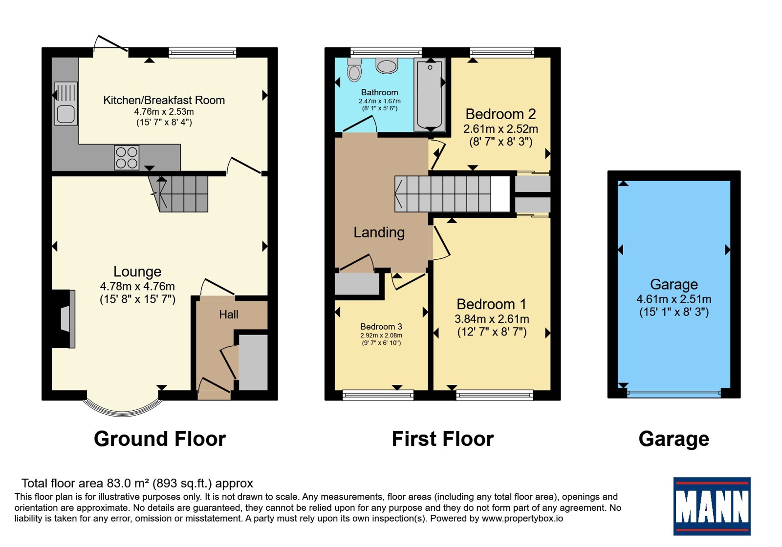 2, Courtlands Terrace, Waterlooville floorplan