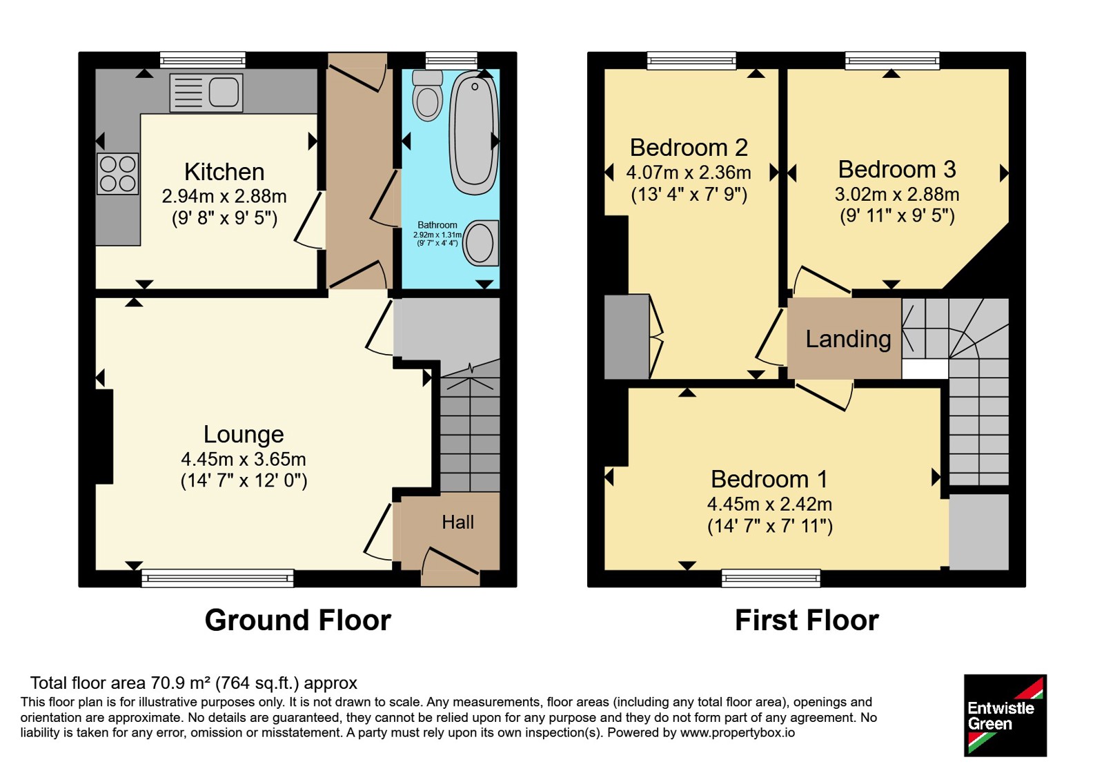 43, Summer Seat, Merseyside floorplan