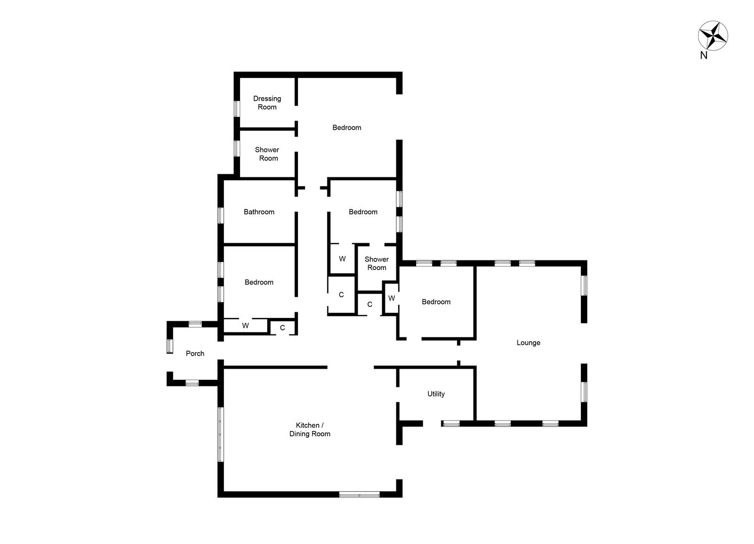 Heather House, Whitelea Road, Blairgowrie floorplan