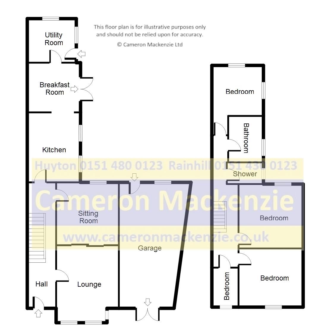 168, Rainhill Road, Prescot floorplan