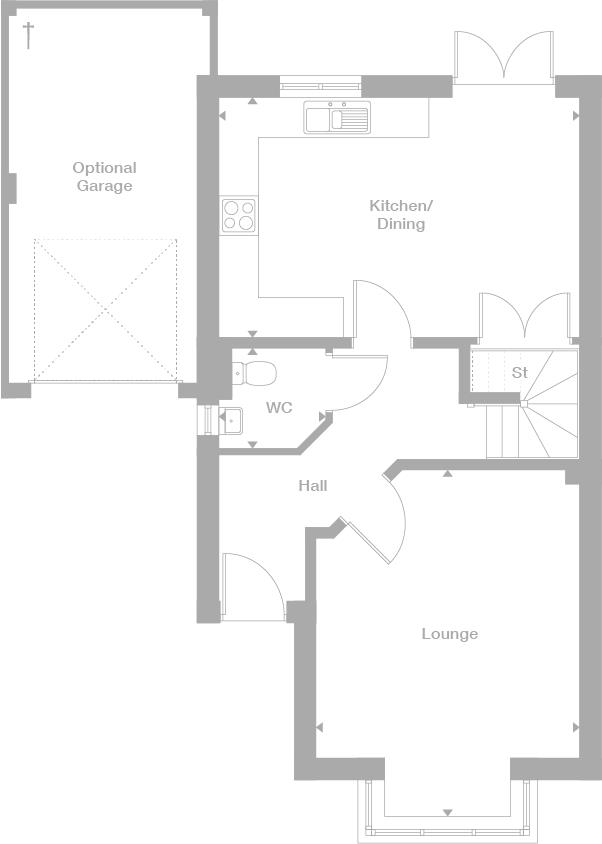 4 Bedrooms Detached house for sale in 