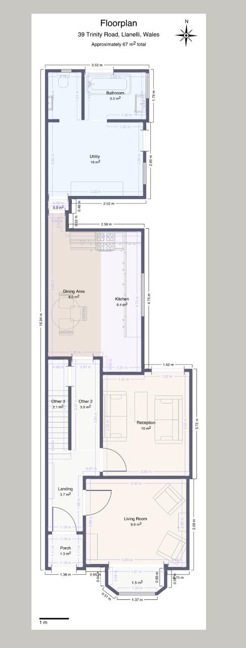 39, Trinity Road, Llanelli floorplan