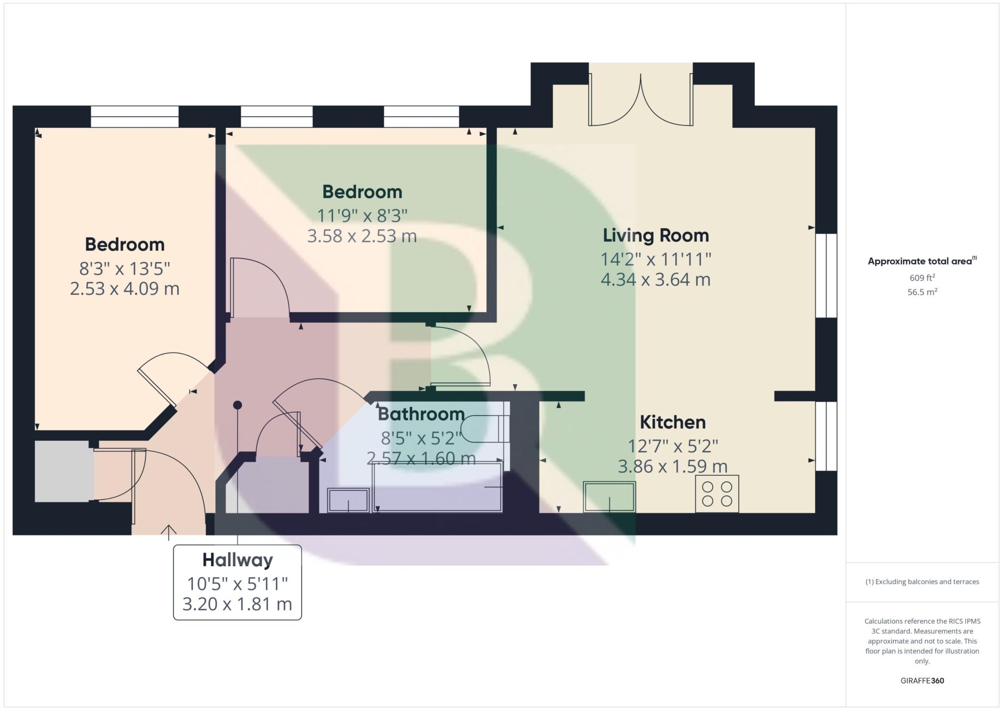 45, Greensand View, Milton Keynes floorplan