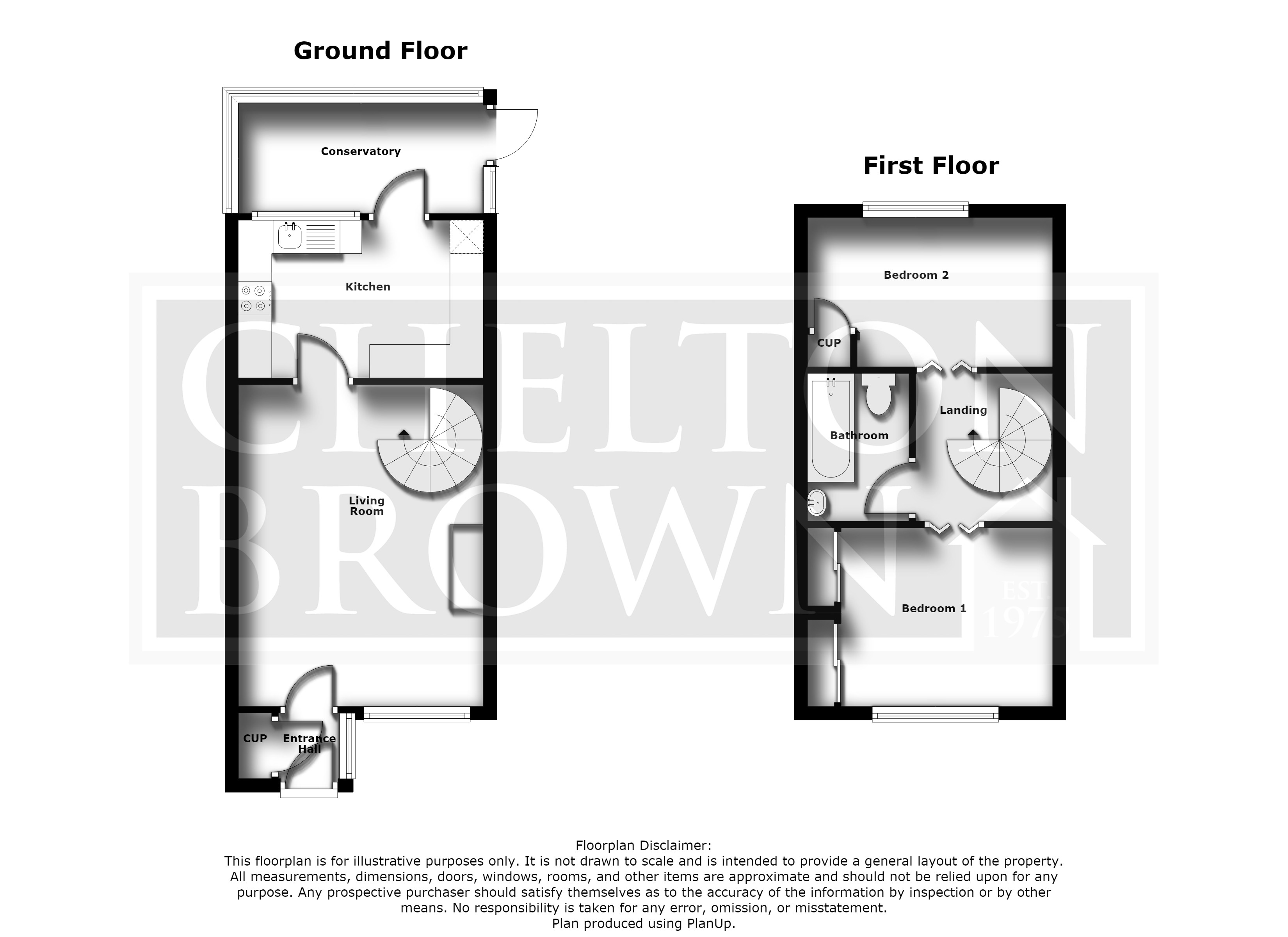17, St. Catherines Close, Northamptonshire floorplan