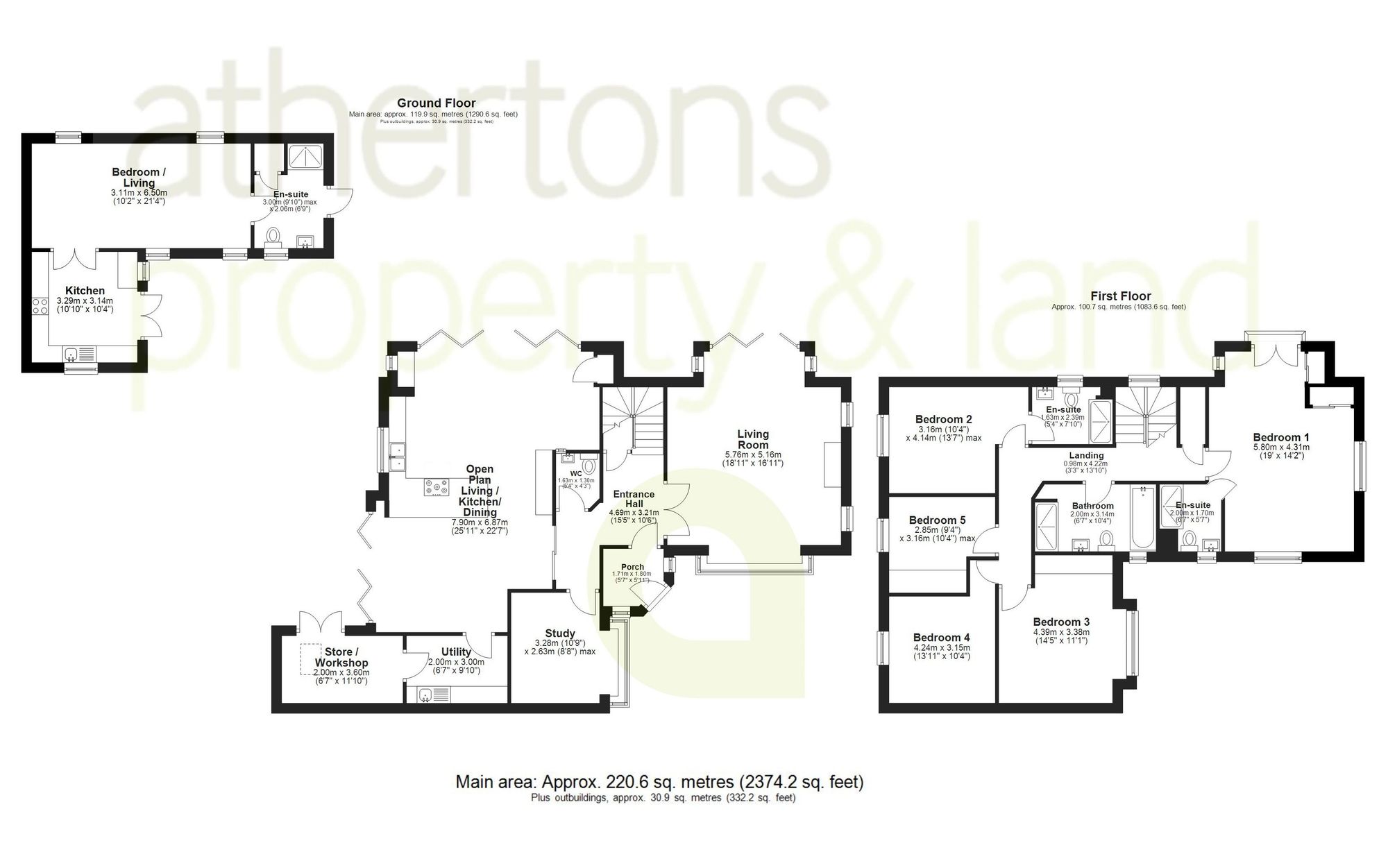 2 Barley Close, Clitheroe floorplan
