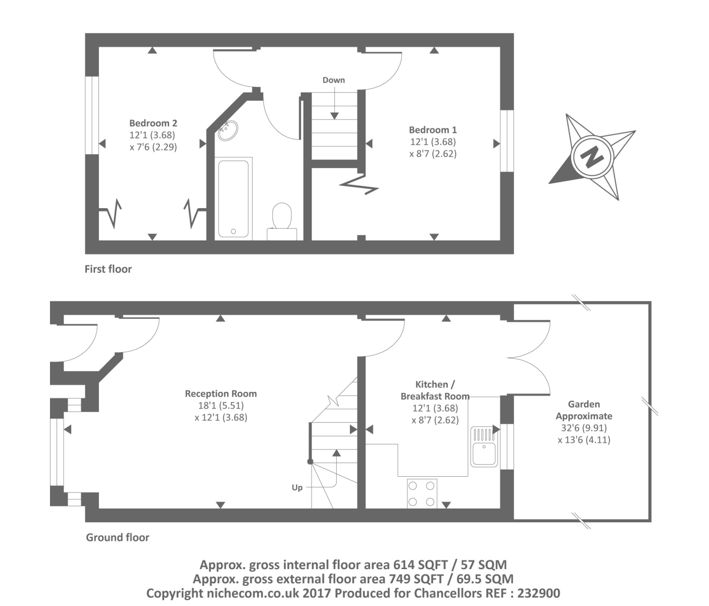 21 COSTAR CLOSE, Littlemore, Oxford floorplan