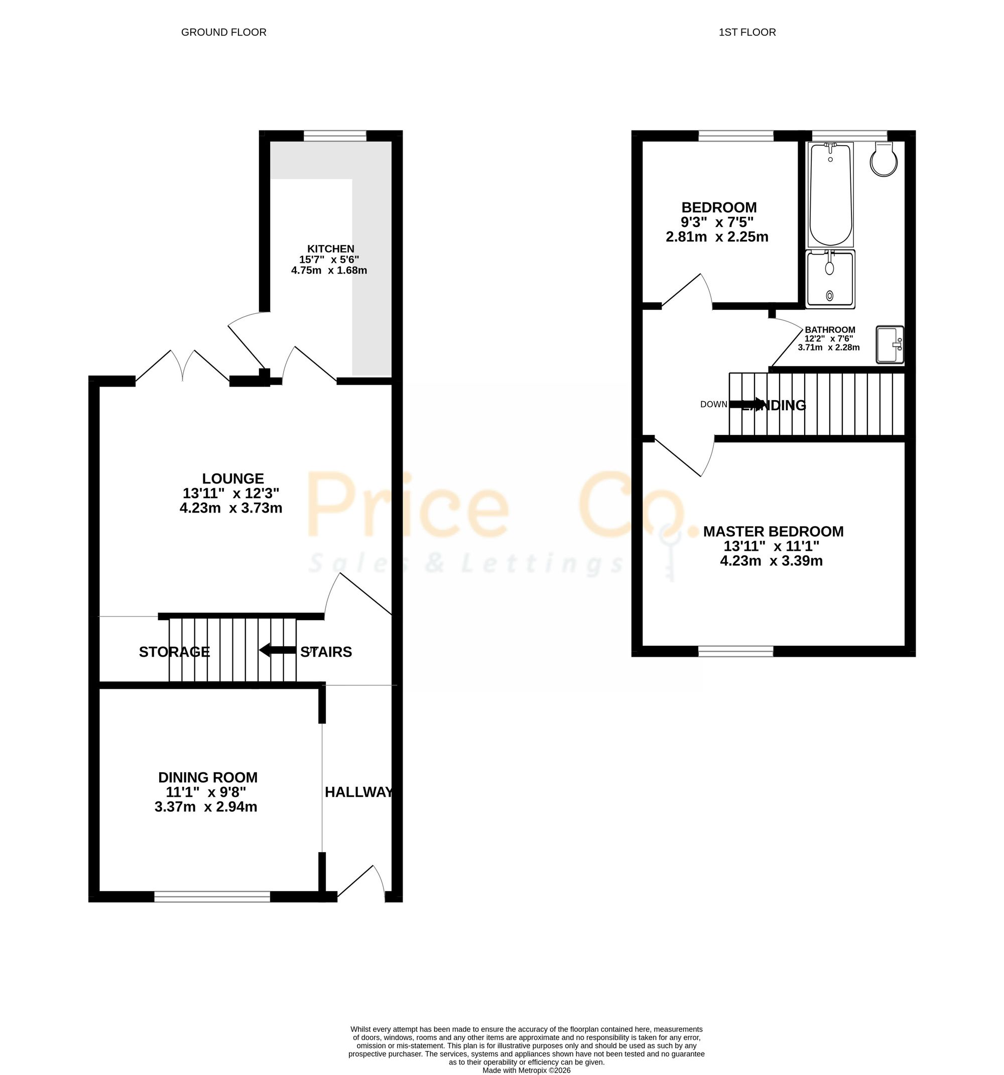 15 Church Lane, Bolton floorplan