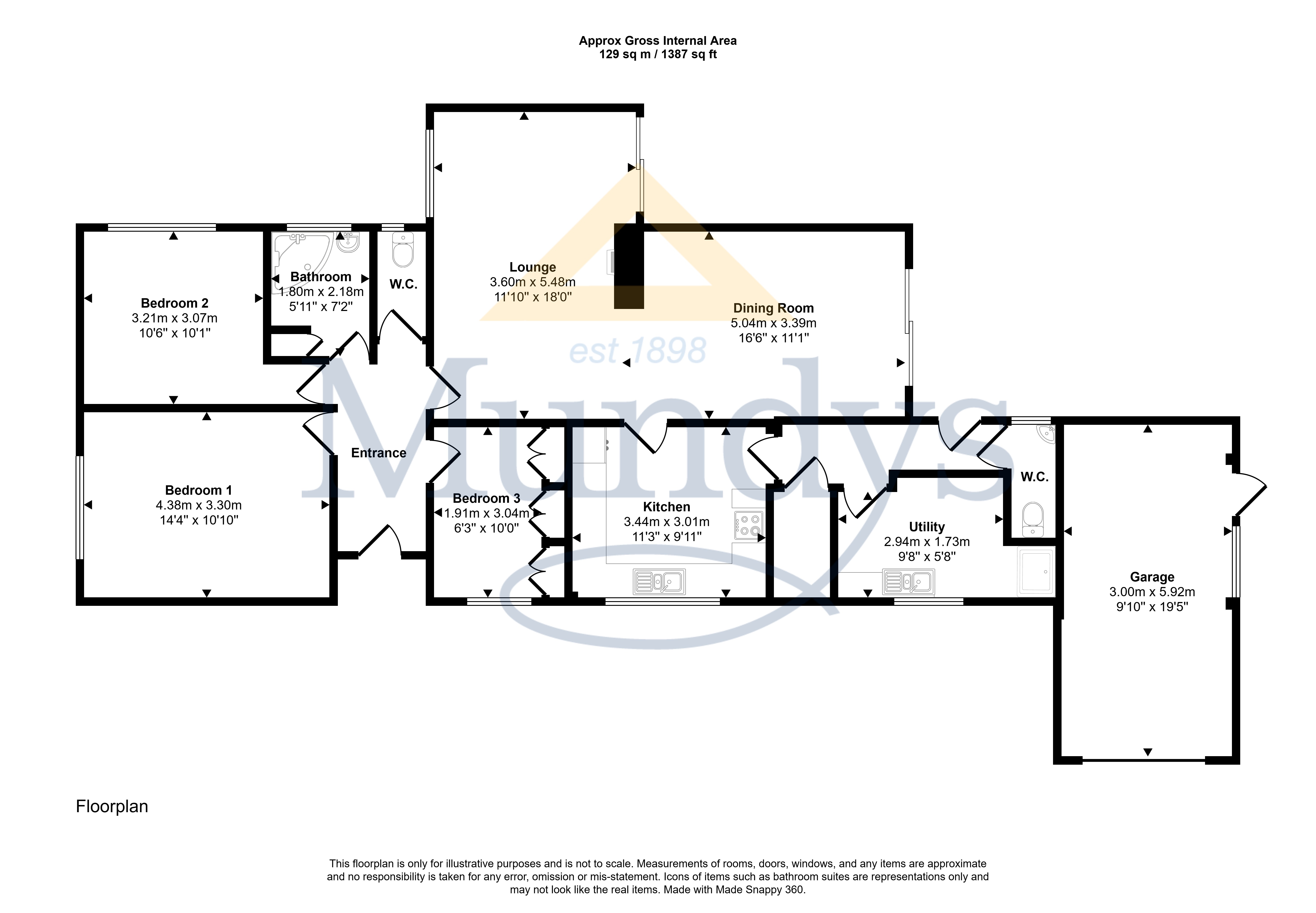 27, Bentley Drive, Lincoln floorplan