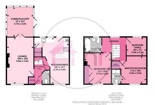 3 Bedrooms Terraced house for sale in Stocker Way, Eynesbury, St Neots, Cambridgeshire PE19