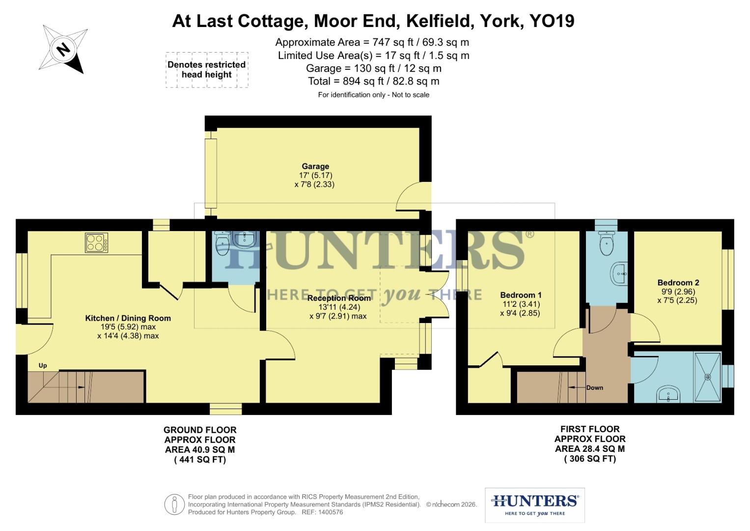 At Last Cottage, Moor End, York floorplan