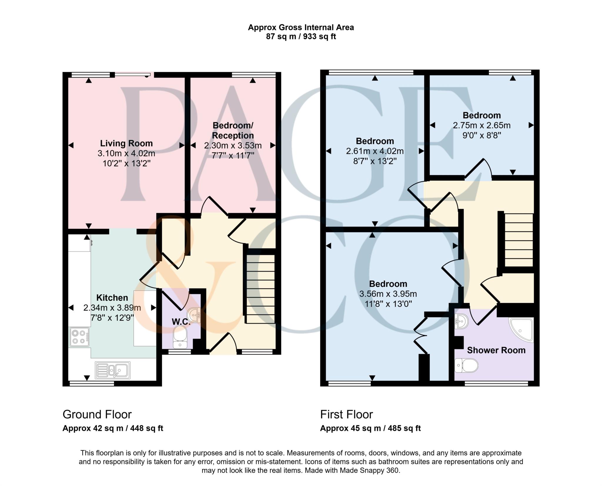 51, Kemsing Gardens, Canterbury floorplan