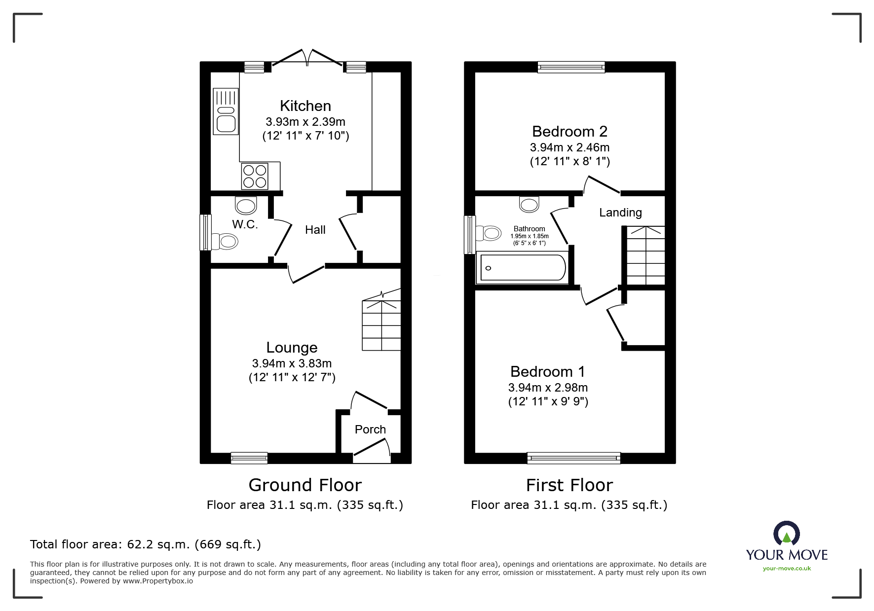 48, Vespasian Way, Lincoln floorplan