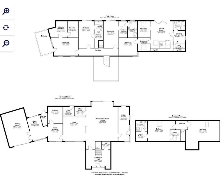 Boyne Colliery House, Sleetburn Lane, Durham floorplan