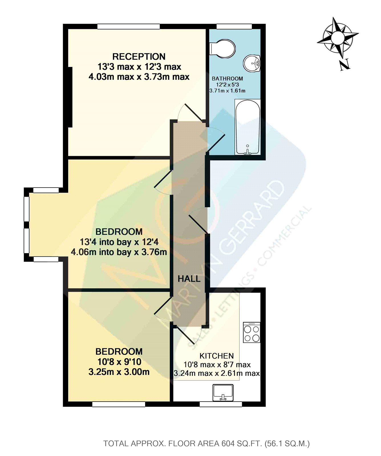 2 Bedrooms Flat to rent in Brownlow Road, Finchley N3