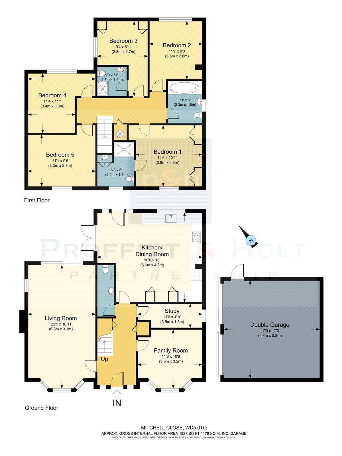 5 Bedrooms Detached house for sale in Mitchell Close, Abbots Langley WD5