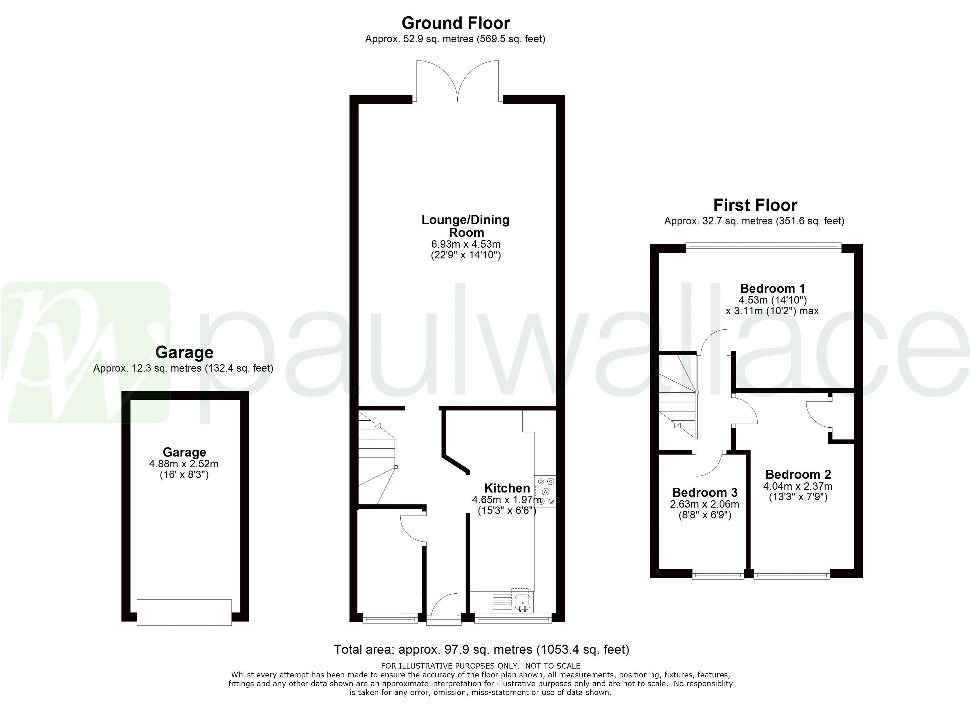 7, Shirley Close, Broxbourne floorplan