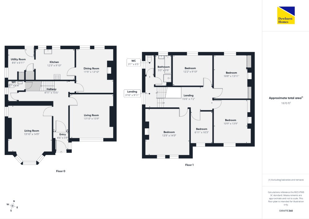 85, Victoria Road, Fulwood floorplan