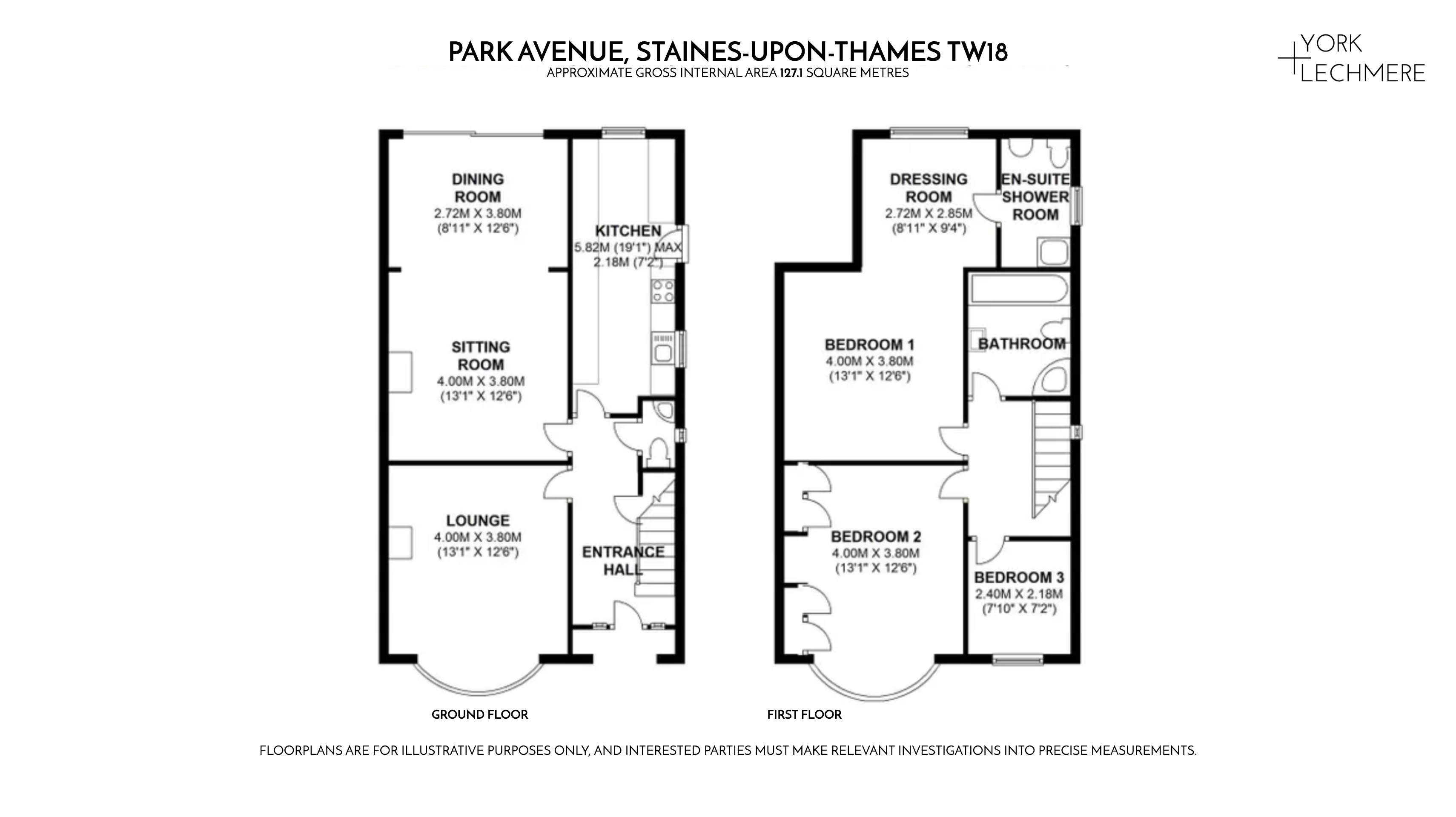 Park Avenue, Staines-upon-Thames floorplan