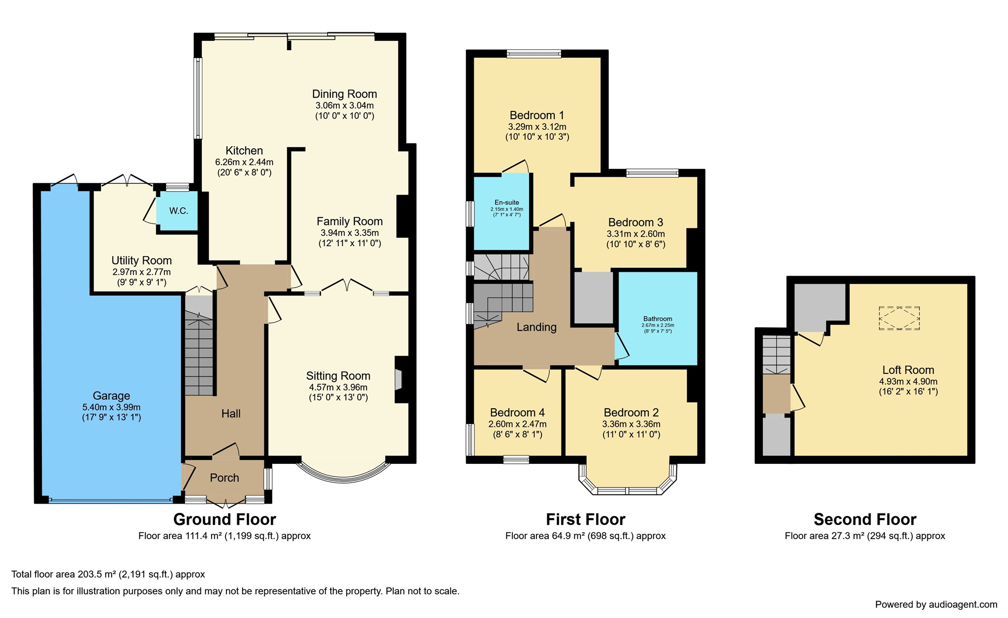 Willow Chase, Risborough Road, Aylesbury floorplan