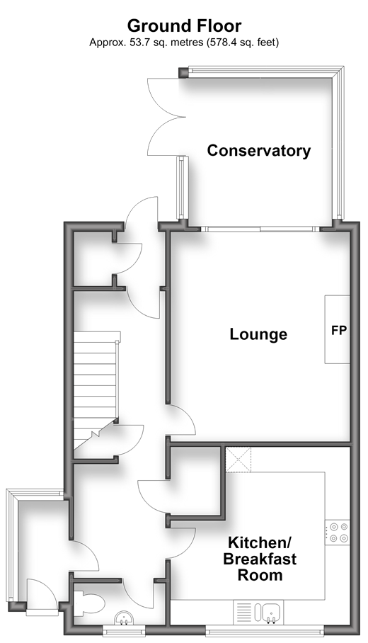 The Green Burmarsh, Romney Marsh floorplan