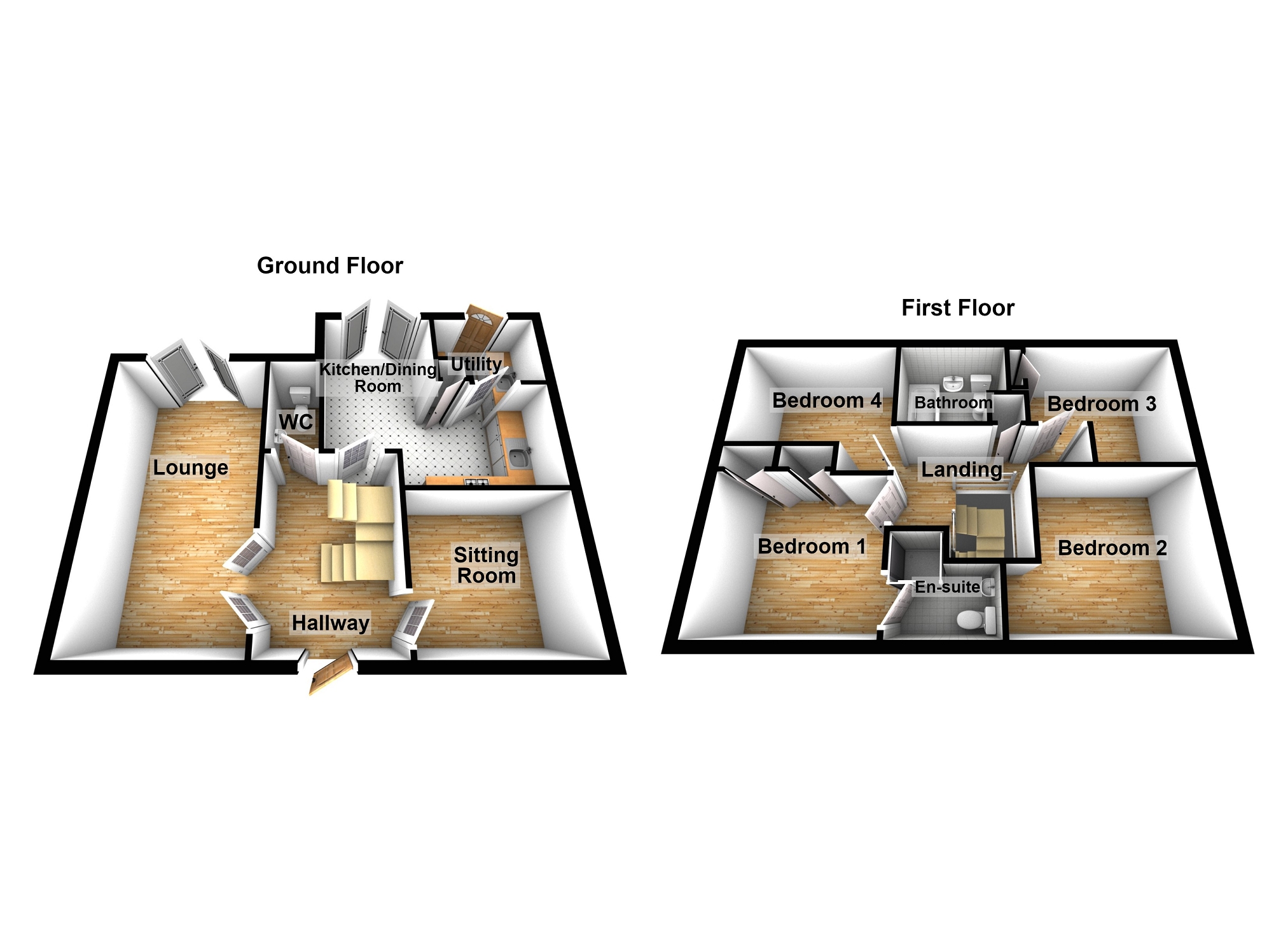 42, Ffordd Y Glowyr, Ammanford floorplan