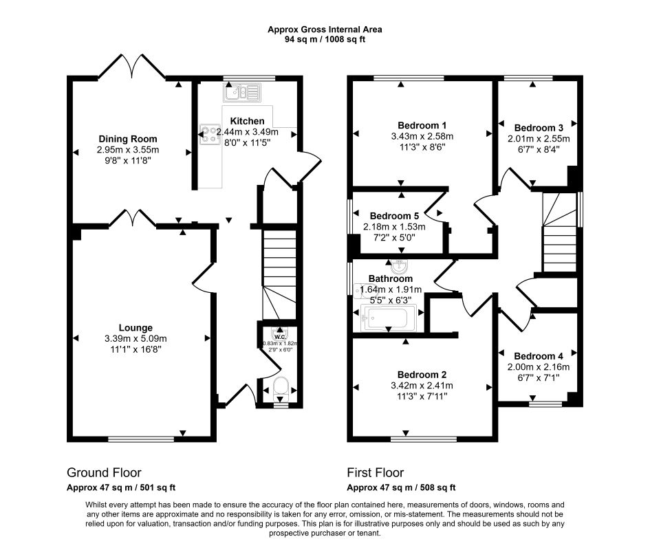 Cotswold Close, Eastbourne floorplan