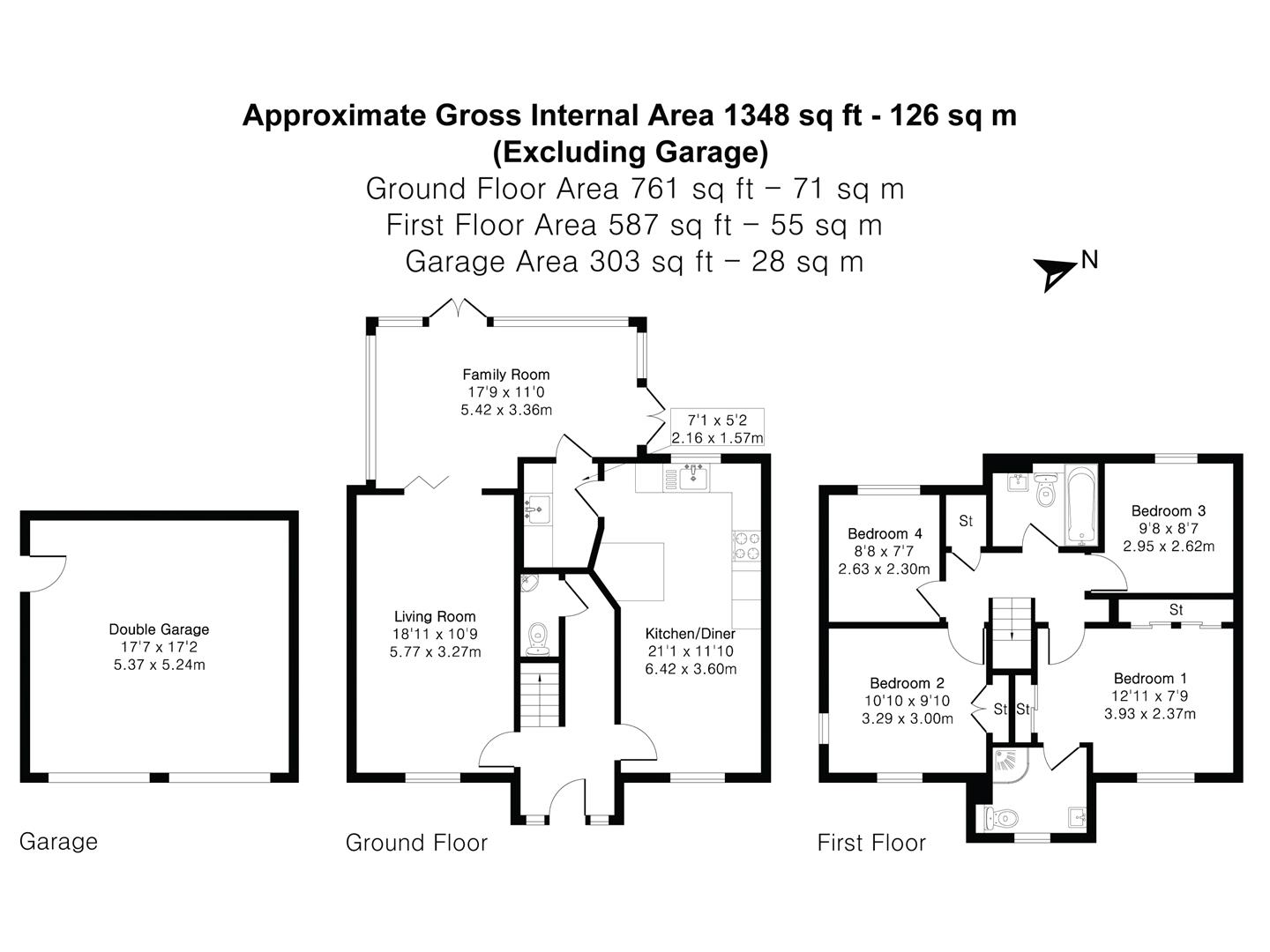 The Gatehouse, 11, St. Mary's View, Saffron Walden floorplan