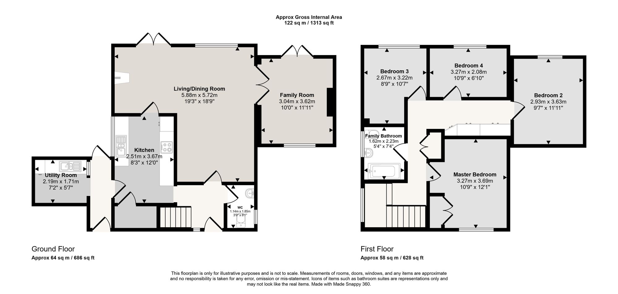 20 Helens Close, Huntingdon floorplan