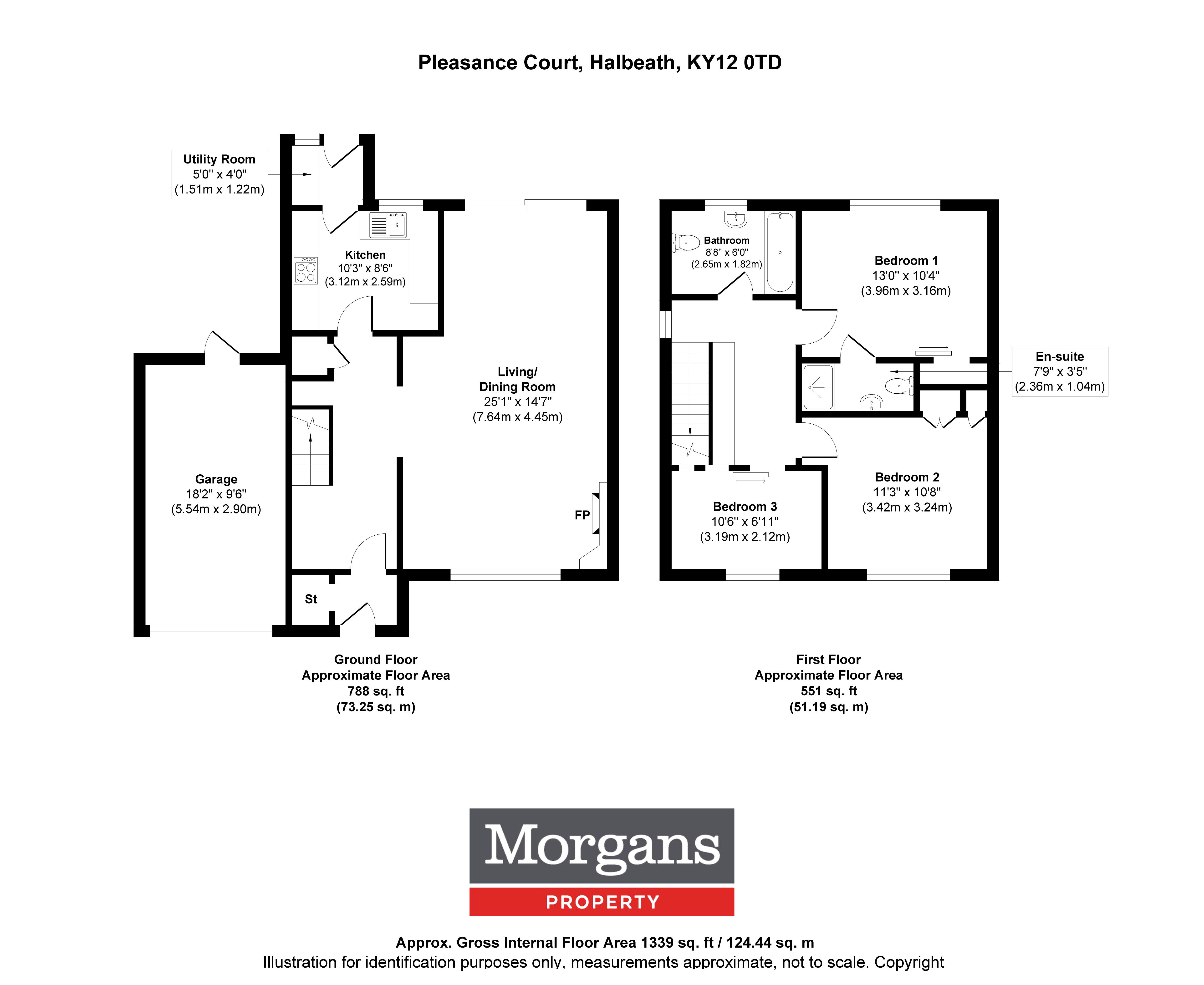 4, Pleasance Court, Dunfermline floorplan
