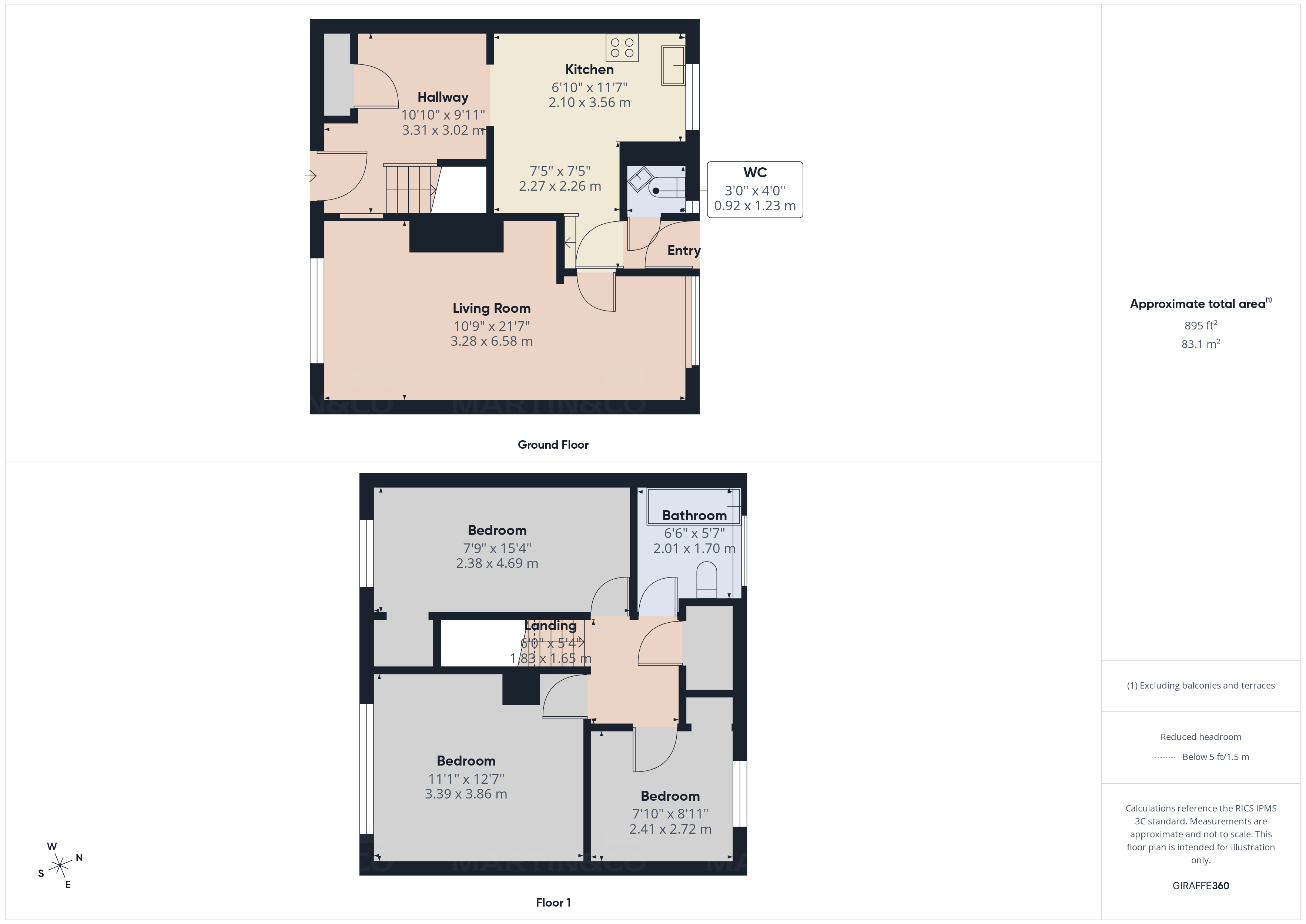 51, Larch Drive, Doncaster floorplan