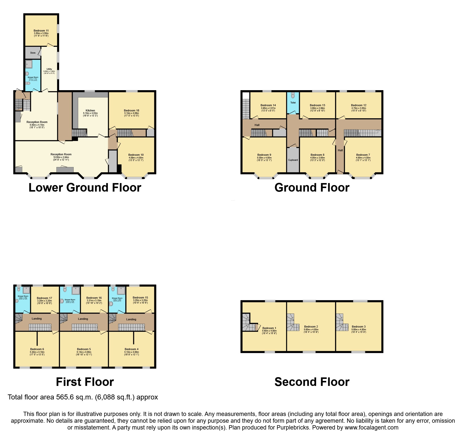 114-118,, High Northgate, Darlington floorplan