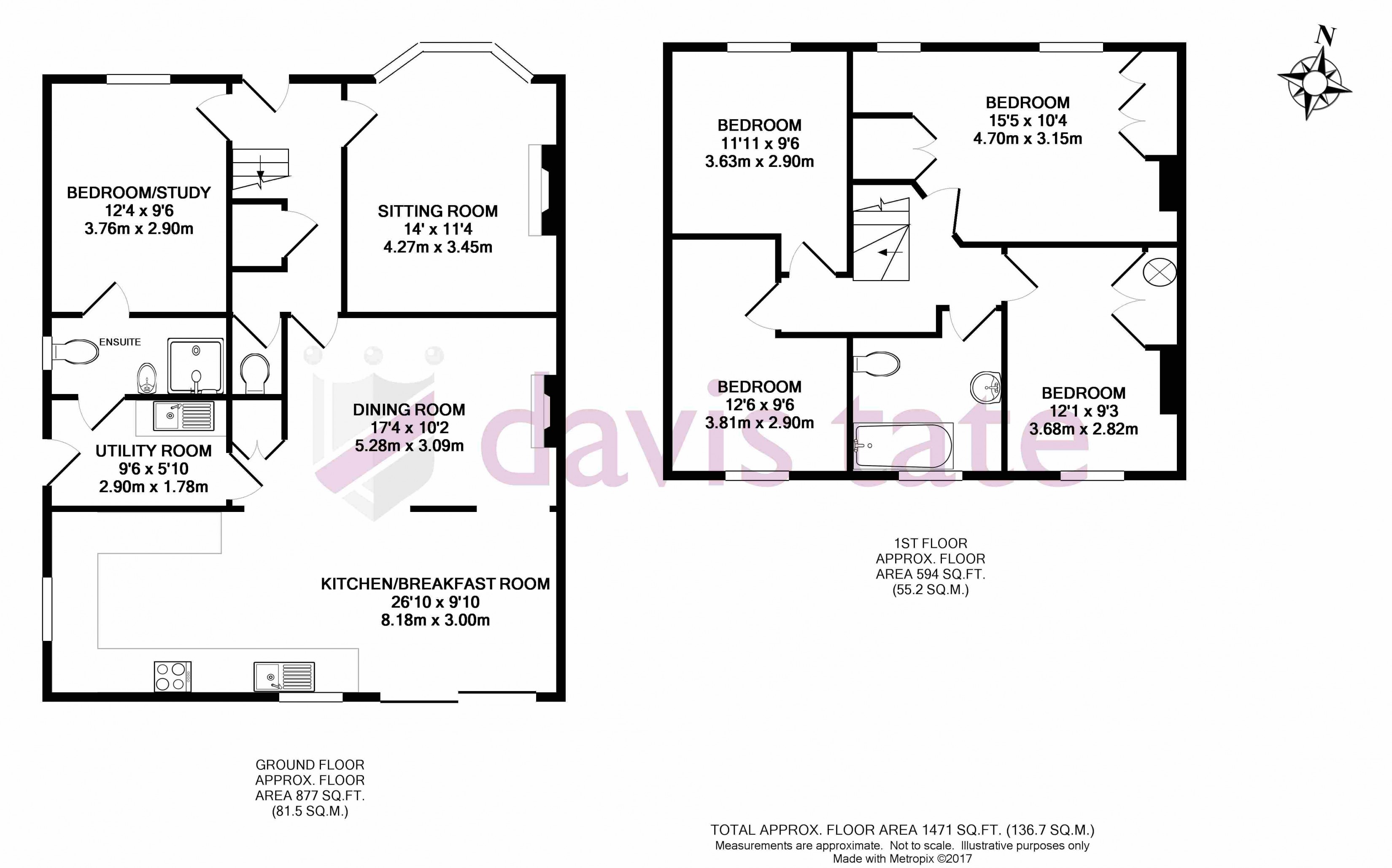 5 Bedrooms Semi-detached house to rent in Evelin Road, Abingdon-On-Thames OX14