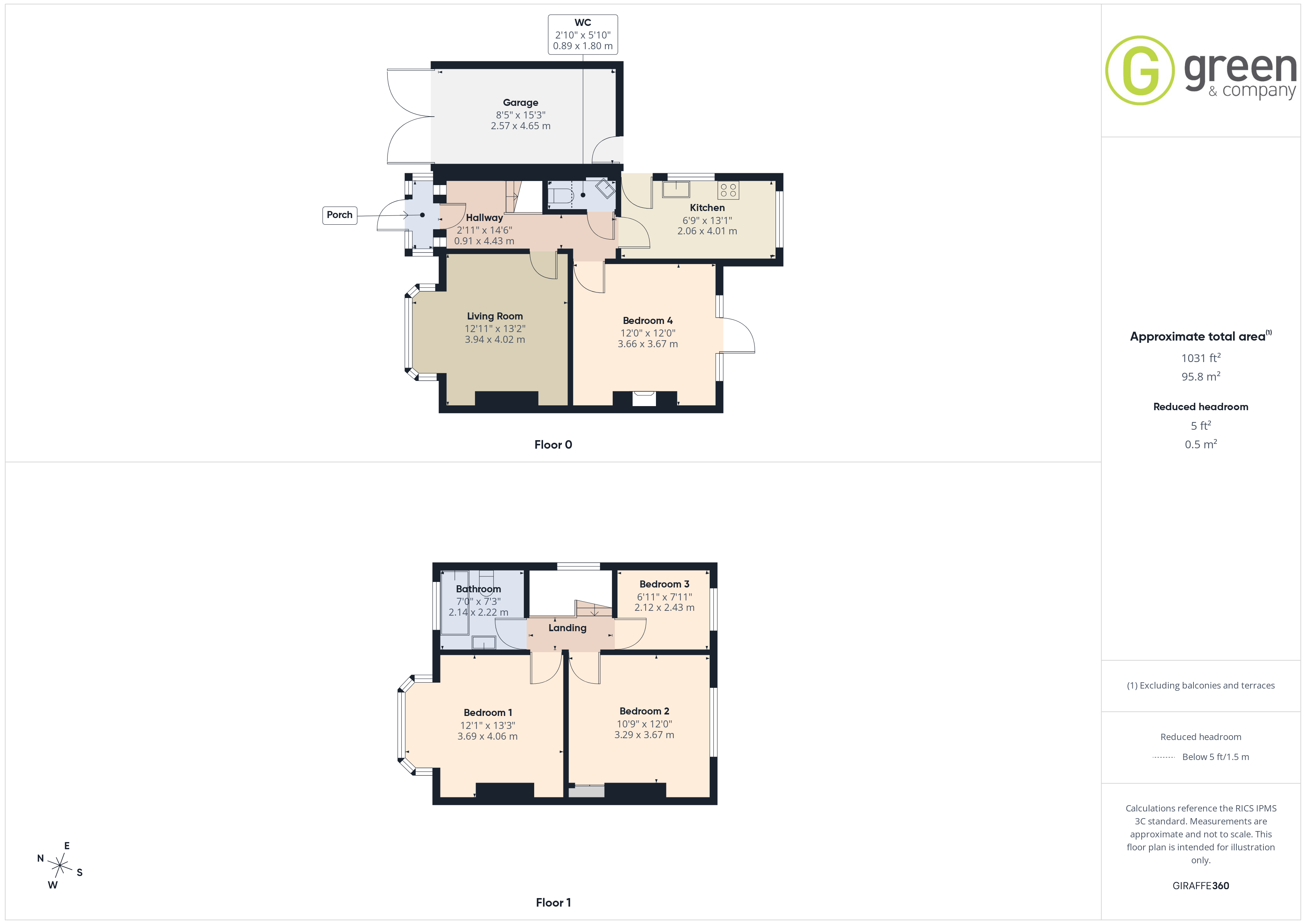 1, Endwood Court Road, Birmingham floorplan