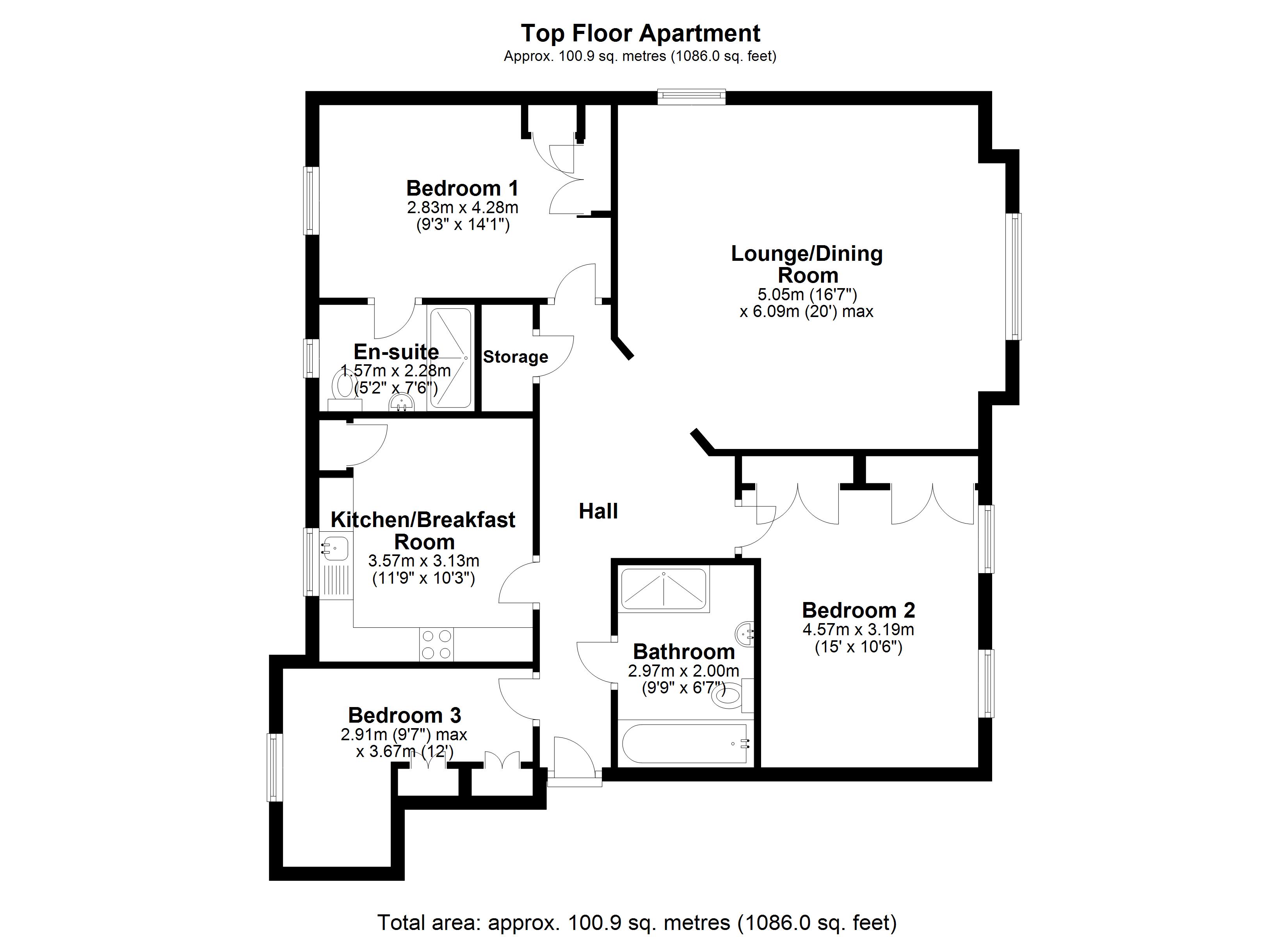 3 Bedrooms Flat for sale in Birchdale Road, Appleton, Warrington WA4
