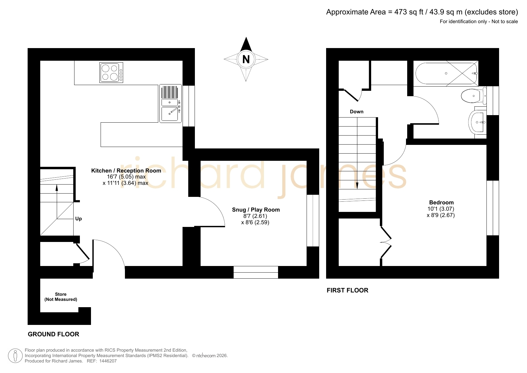 11, Hampshire Close, Swindon floorplan