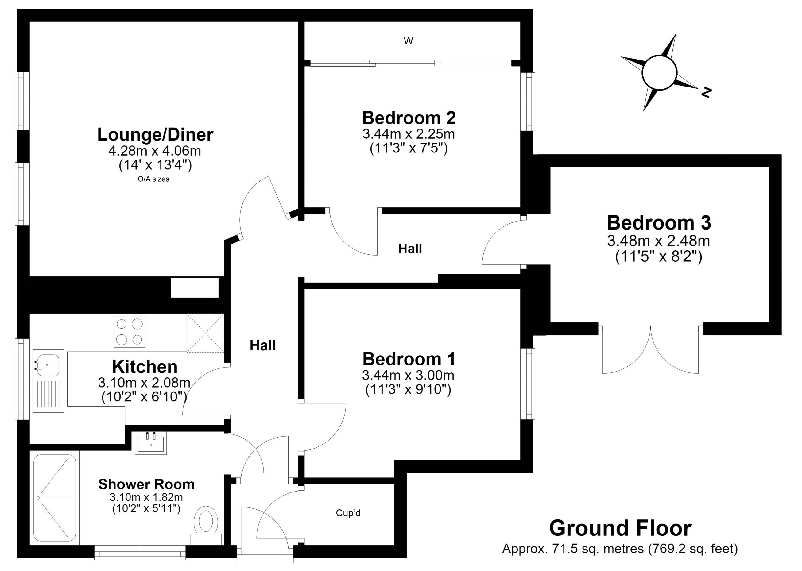 54, Sighthill Park, Edinburgh floorplan