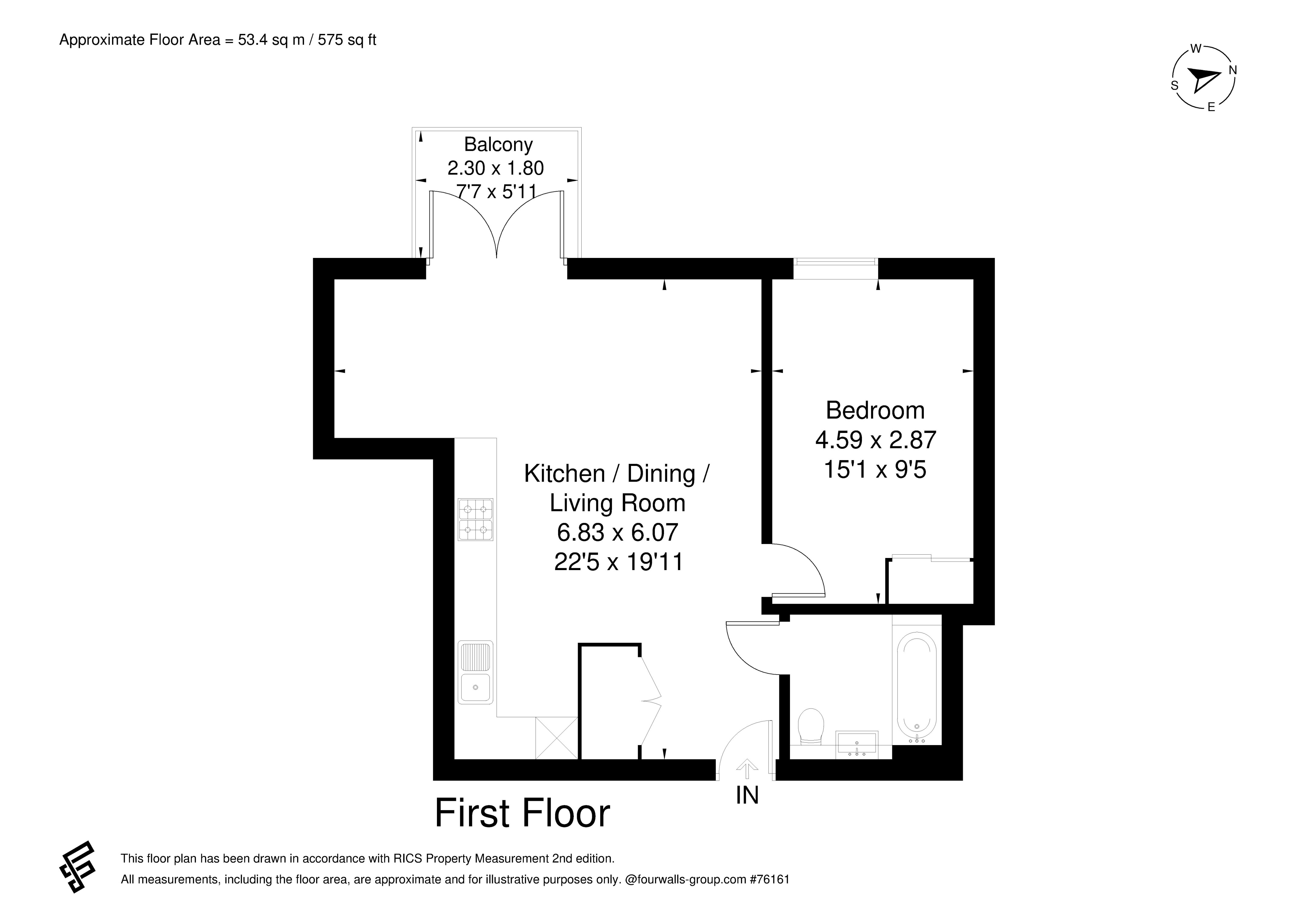The Furlong, Brighton floorplan