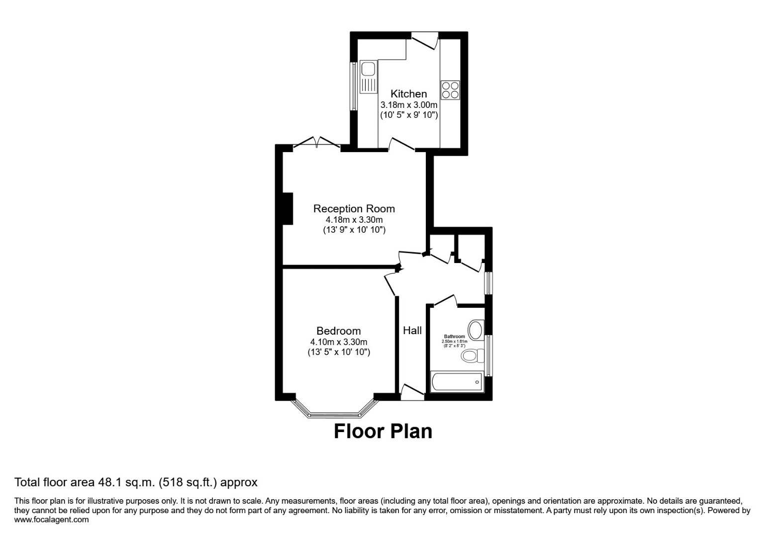 190, Locket Road, Harrow floorplan