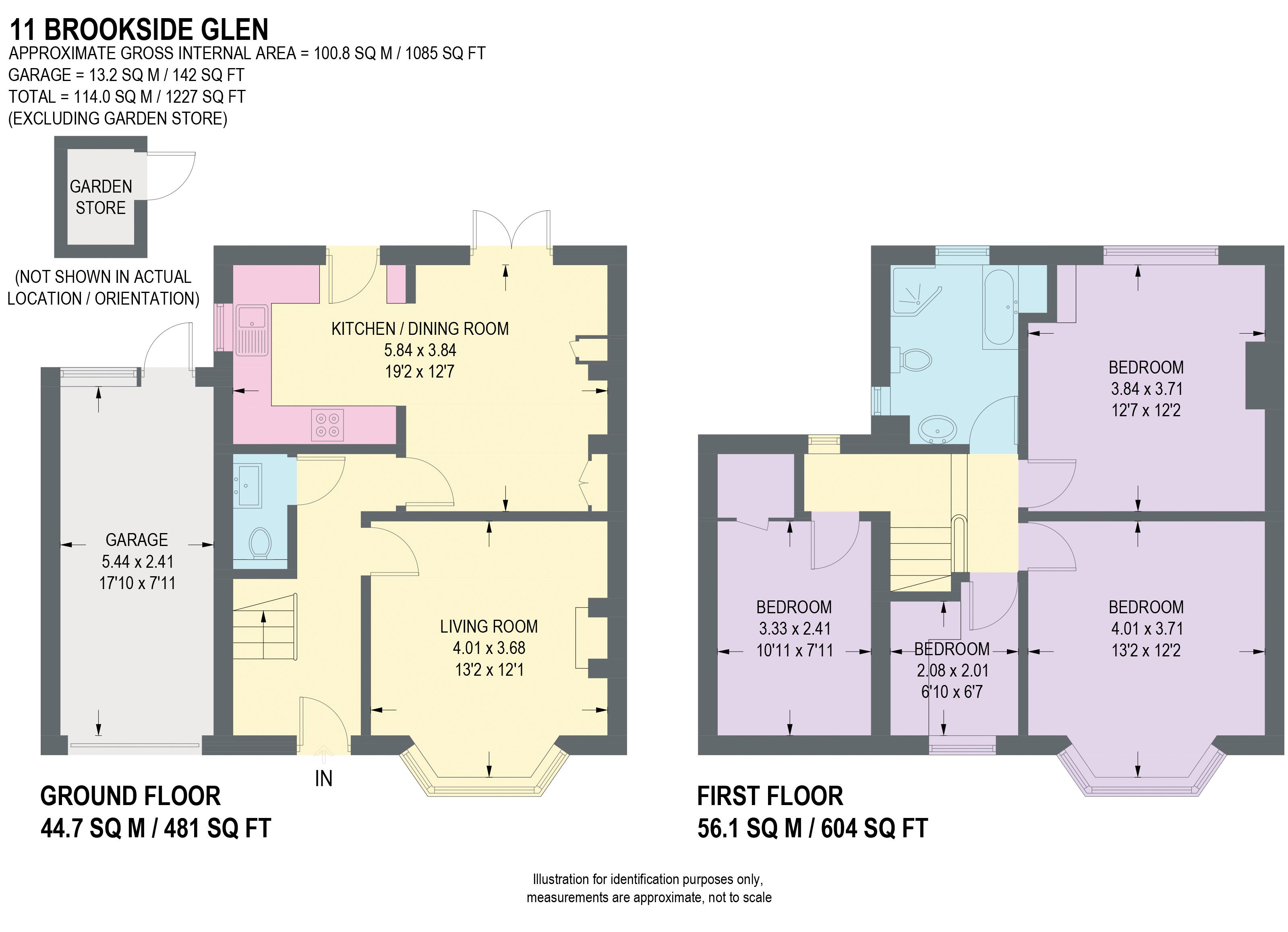 11, Brookside Glen, Chesterfield floorplan
