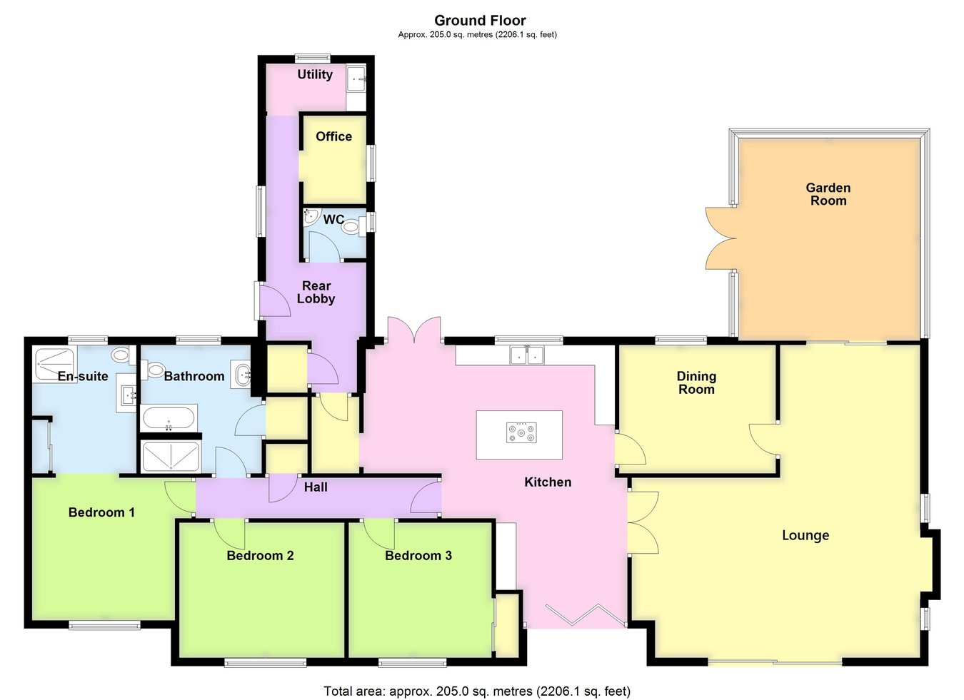 Eagle Lodge, Archers Lane, Boston floorplan